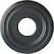 Ekena Millwork Classic Ceiling Medallion (Fits Canopies up to 7 1/4"), 12 3/8"OD x 4"ID x 1 1/8"P, Pewter CM12CLPES - alternate 1